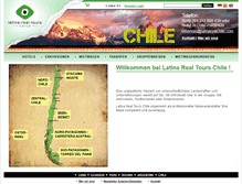 Tablet Screenshot of latinarealchile.com